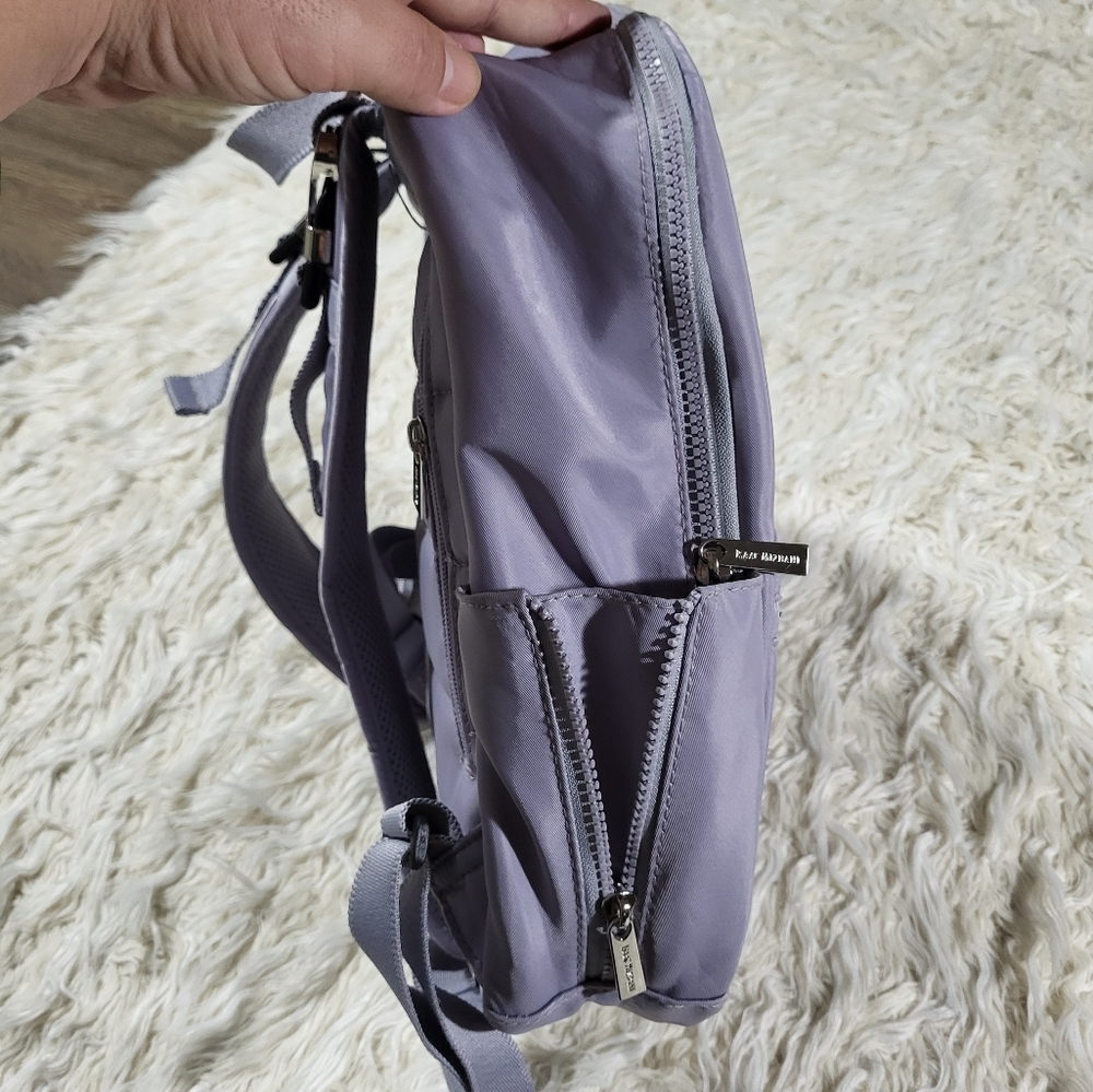 Isaac Mizrahi Light Purple Backpack - Picture 7 of 15